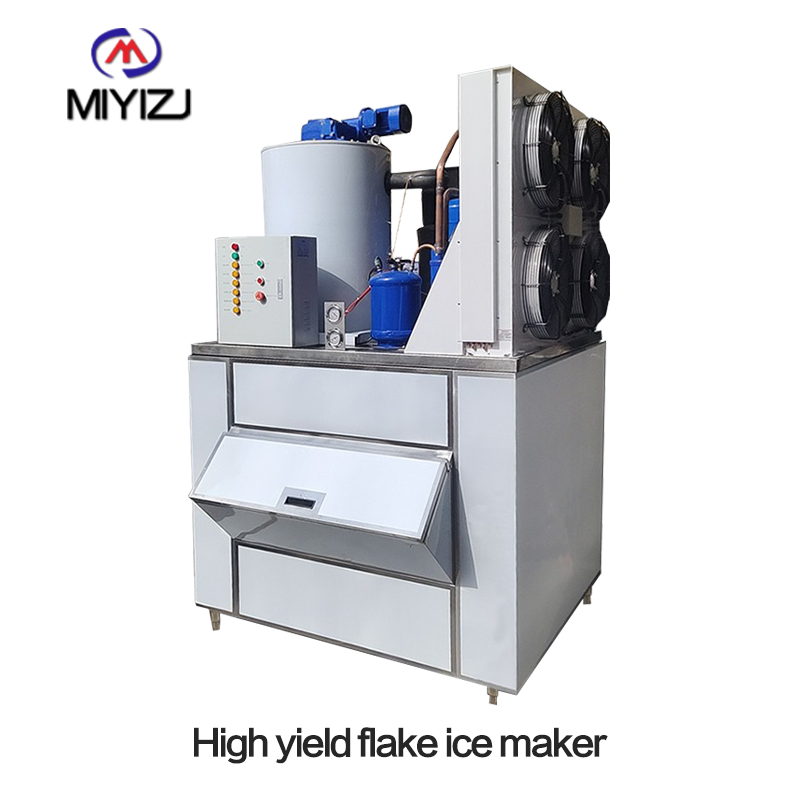 Flake ice maker