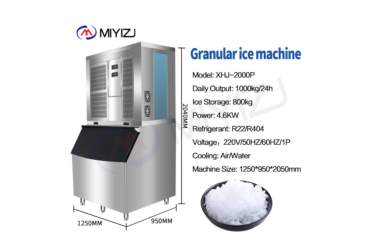 Granular  ice maker