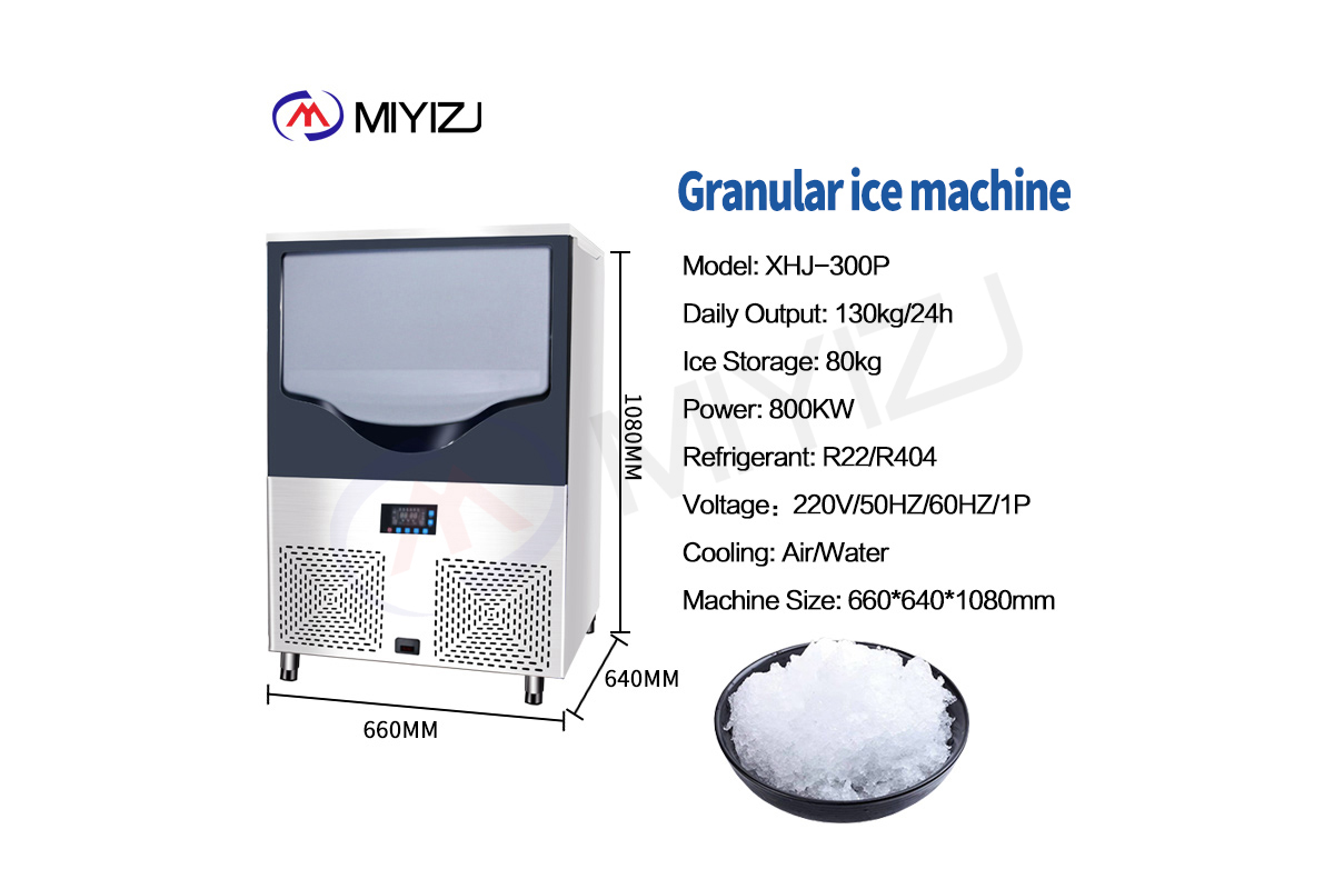 Granular  ice maker