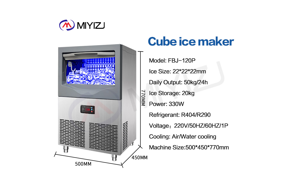 Integrated ice maker